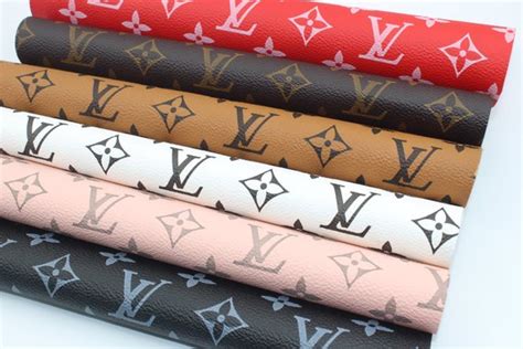 fake louis vuitton leather material|louis vuitton leather types.